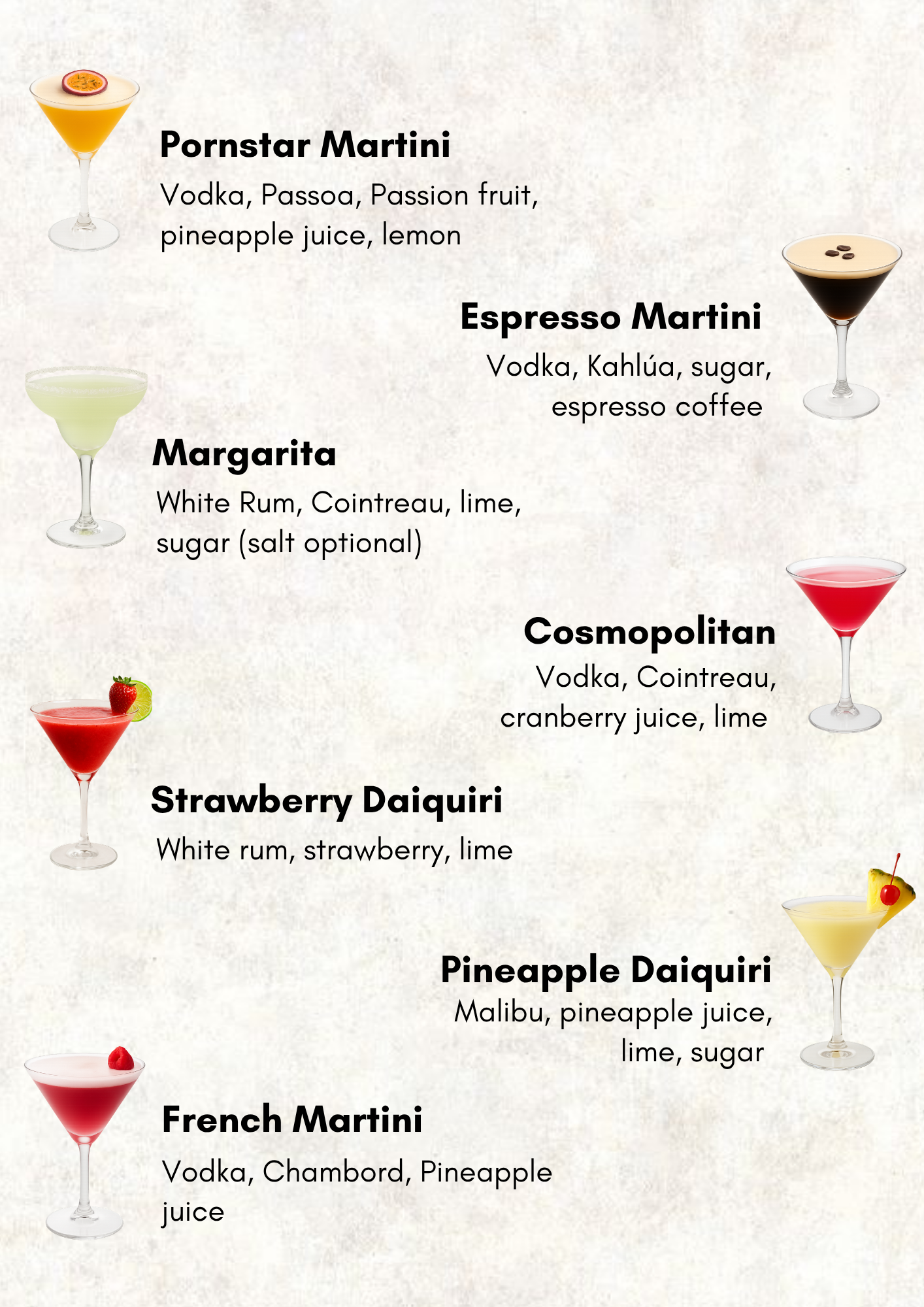 Menu page 5