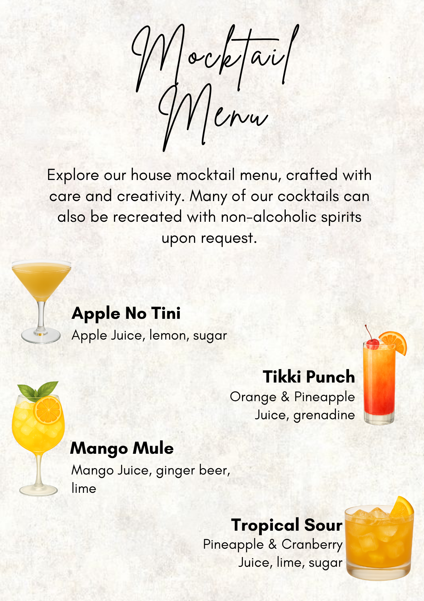 Menu page 8