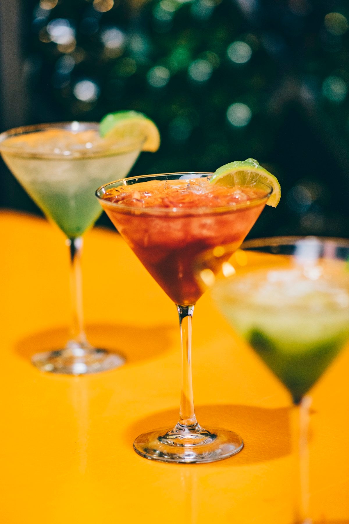 Cocktails prepared for a private party